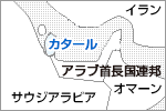 カタールの地図