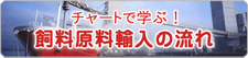 チャートで学ぶ！　飼料原料輸入の流れ
